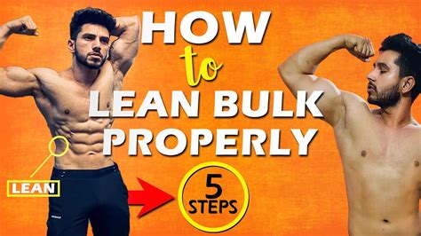 Lean Bulking In 5 Easy Steps Youtube