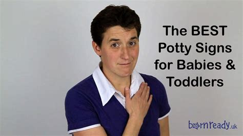 How To Baby Signing Potty Sign Born Ready Makaton Asl Bsl Youtube