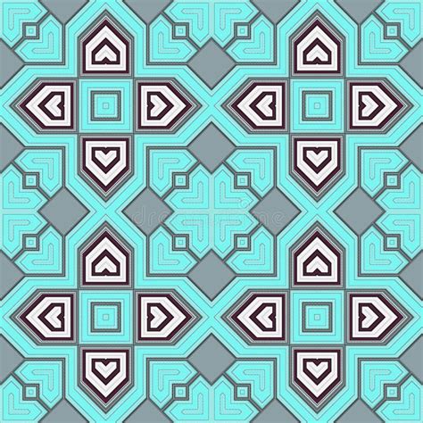 Abstract Background With Repetitive Elements Or Seamless Pattern
