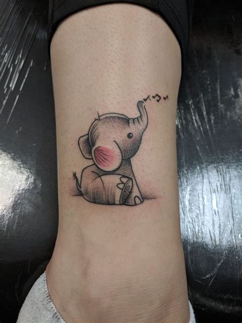 Baby Elephant Tattoo Baby Elephant Tattoo Baby Tattoos Cute