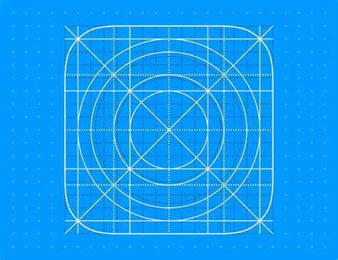 Free Template Ios 12 Icon Grid Eps8 Vector Illustration Behance