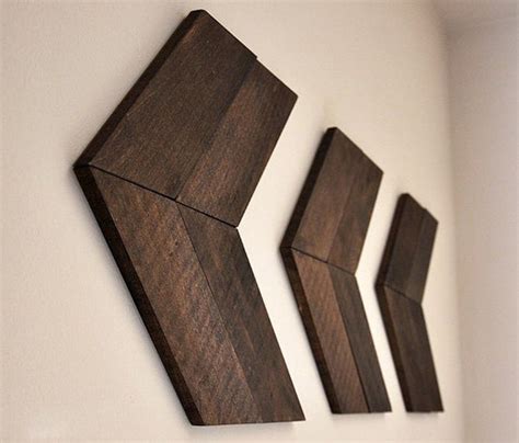 Large Wooden Arrow Chevron Set Of 3 Wood Arrows Wall Art