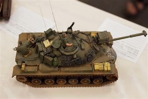 Scale Model U S Army Tank