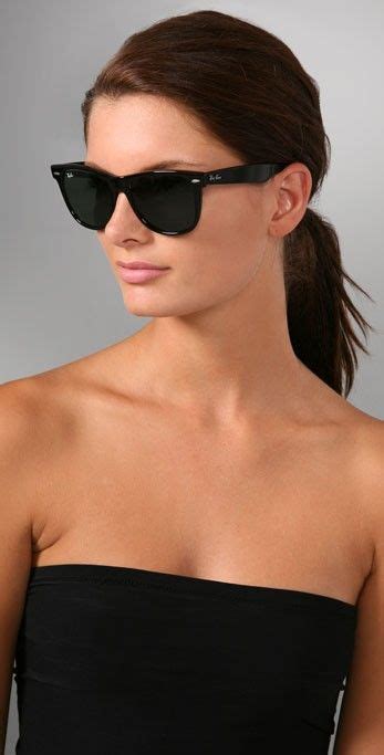Ray Ban Outsiders Oversized Wayfarer Sunglasses Shopbop Fashion Ray Ban Sunglasses Women