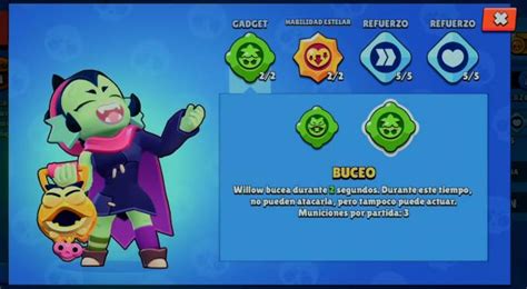 Brawl Stars cuántos créditos costará desbloquear a Willow