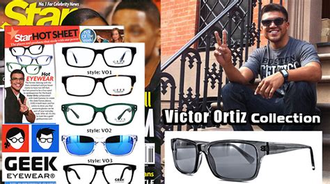 Geek Eyewear® Victor Ortiz Collection Rx Eyeglasses Sunglasses Ready To Wear Fashion Eyewear