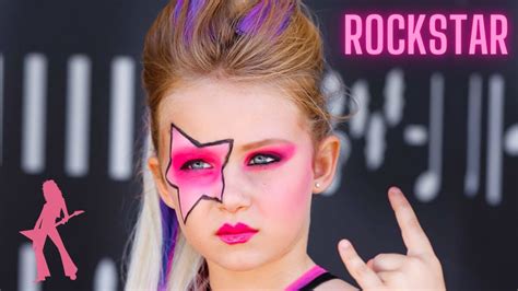 Rockstar Halloween Makeup Tutorial Youtube