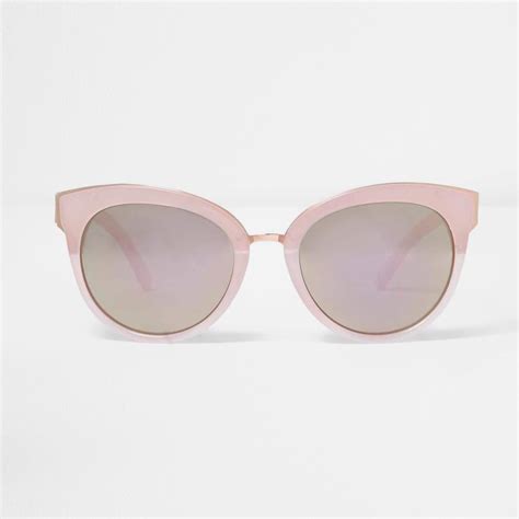 pink mirrored lens cat eye sunglasses cat eye sunglasses sunglasses women