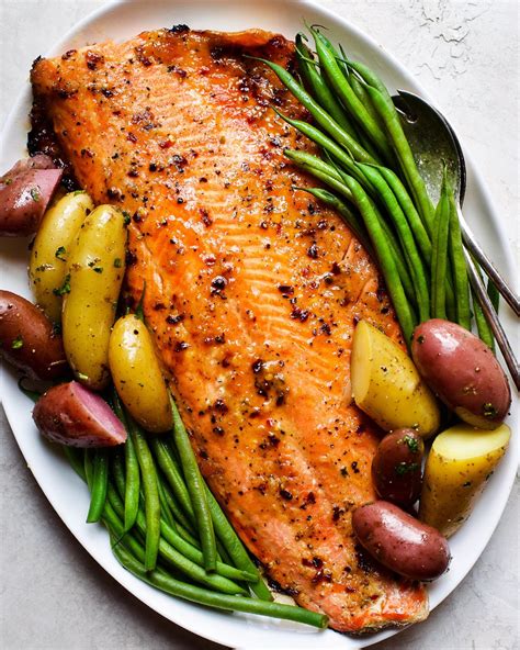 Apricot Garlic Butter Salmon — The Daley Plate