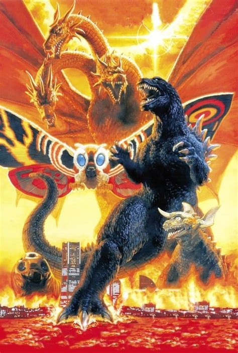 Godzilla Gmk Poster Art Rgodzilla