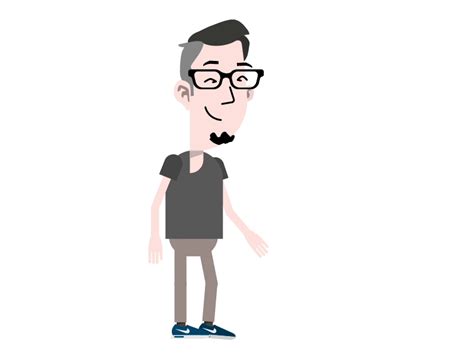 Cartoon Guy By Stefan Wallimann On Dribbble