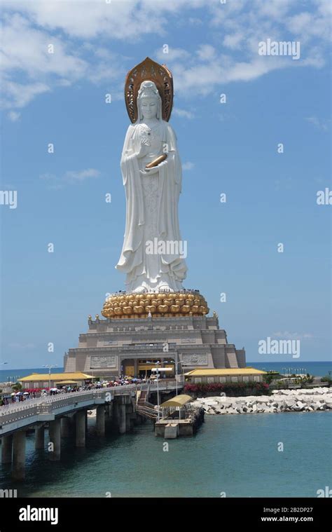Sanya Guanyin Statue Nanshan Buddhism Hi Res Stock Photography And