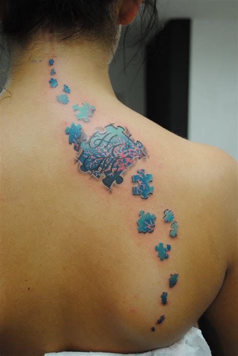 Puzzle Piece Tattoos Designs Ideas And Meaning Tattoos