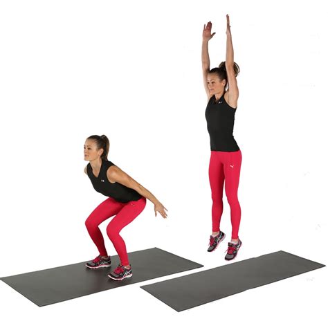Jump Squats Butt Toning Exercises For Glutes Popsugar Fitness Photo