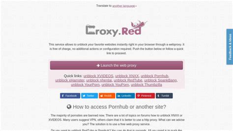 Unblock Xhamster Pornhub Etc The Most Advanced Free Web Proxy For