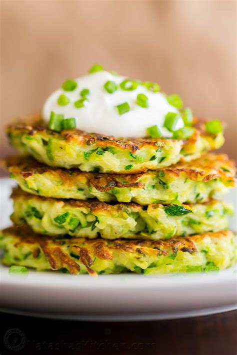 What is the healthiest way to cook zucchini? Zucchini Fritters (VIDEO) - NatashasKitchen.com
