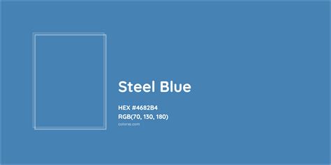 Steel Blue Complementary Or Opposite Color Name And Code 4682b4