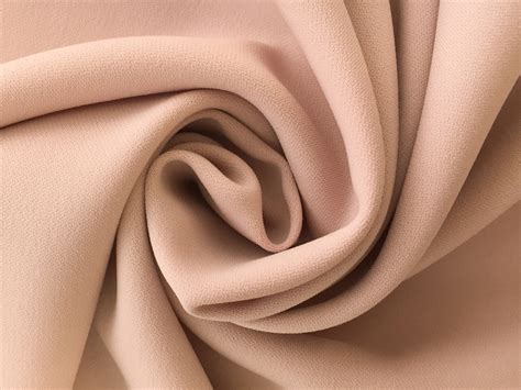 Polyester And Spandex Stretch Crepe In Blush Bandj Fabrics