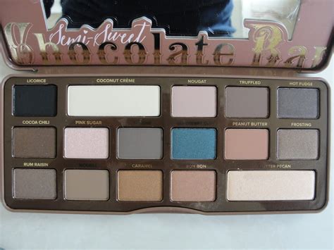 TOO FACED SEMI SWEET CHOCOLATE BAR AND OTHER FAVORITES