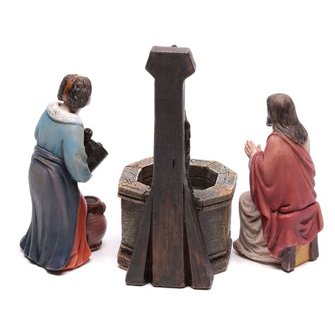Le Puits De Jacob Et La Samaritaine - Scène Passion Jésus-Christ et la Samaritaine au puits de | vente en
