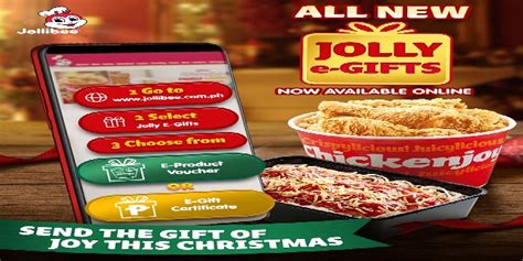 Share Joy Christmas Season Through Jollibees Jolly E Ts