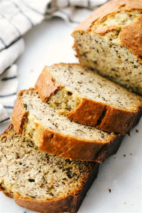 Easy homemade banana bread recipe with ripe bananas, flour, butter, brown sugar, eggs, and spices. Award Winning Banana Bread Recipe | The Recipe Critic