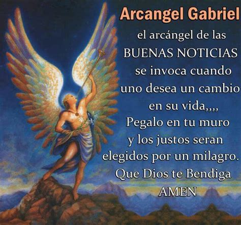 Arcangel Gabriel Arcángeles Arcangel Gabriel Mensajes De Angeles