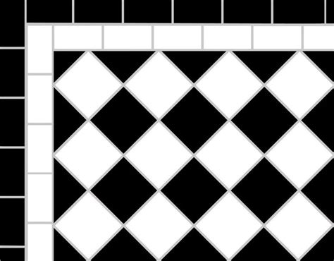 Black And White 5cm Mosaic Hallway In Barnes London Sw13 — Mosaics By