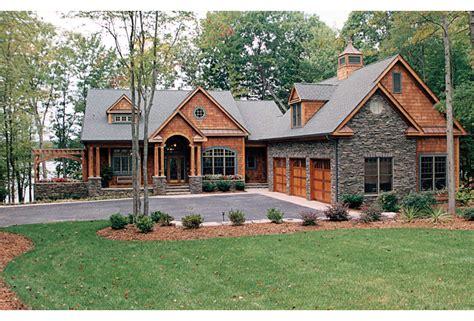 Craftsman House Plans With Walkout Basement Craftsman House Plans Lake