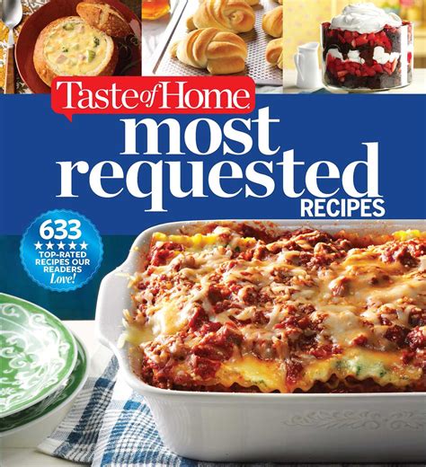 Taste Of Home Most Requested Recipes Book By Editors Of Taste Of Home