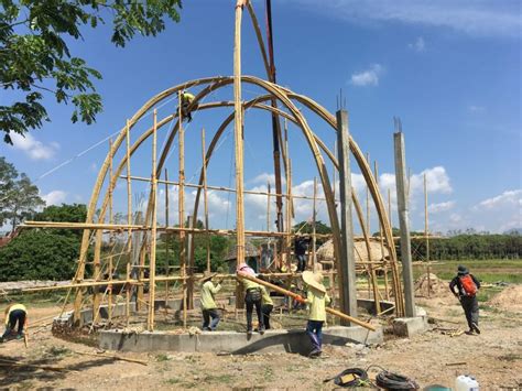 Bamboo Dome By Clc 3 Bamboo Earth Architecture Chiangmai Life