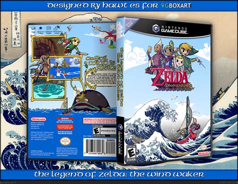 The Legend Of Zelda The Wind Waker Gamecube Box Art Cover By Hawt Es