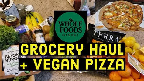 Whole Foods Grocery Haul 🛍️ Making Vegan Pizza 🍕 Vlog Youtube