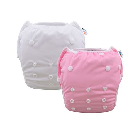 Alva Baby Swim Diapers Large One Size 2pcs Pack Reuseable Washable