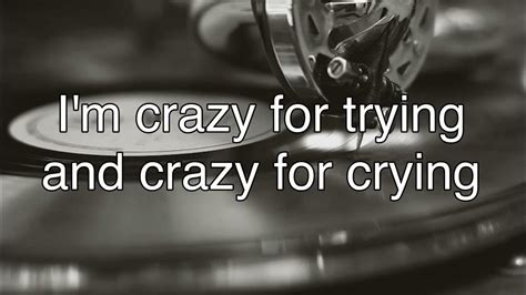 Crazy With Lyrics Patsy Cline Feat The Jordanaires Lovesong