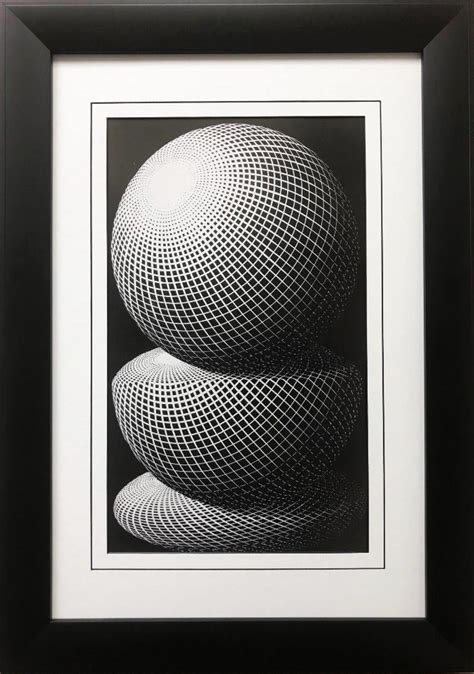 Mcescher Three Spheres I Custom Framed Art Etsy