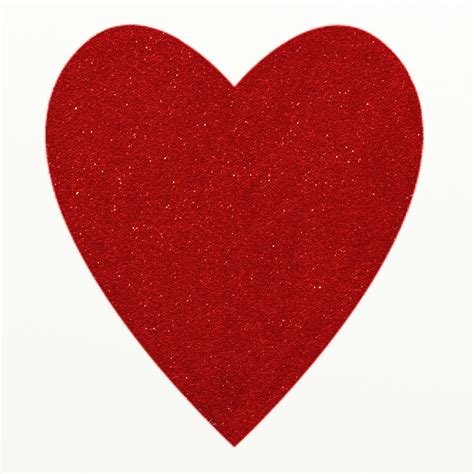 Red Glitter Heart Clipart Free Stock Photo - Public Domain ...