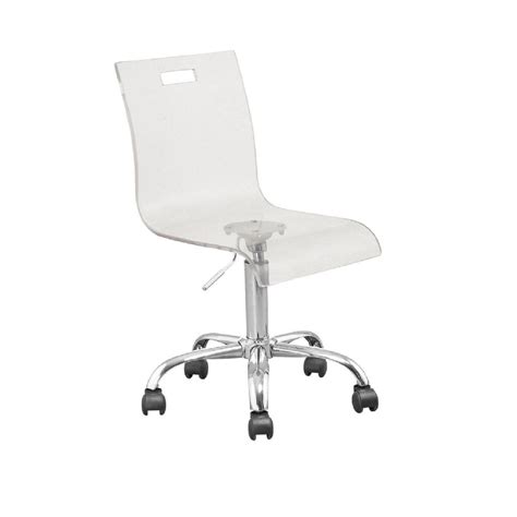 Acrylic Office Chair Aptdeco