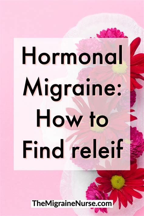 5 Tips To Help Ease The Pain With Hormonal Migraine Artofit