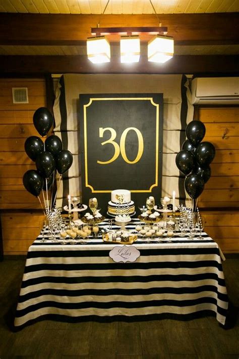 Amazing 30th Birthday Decoration Ideas To Make Your Party Unforgettable