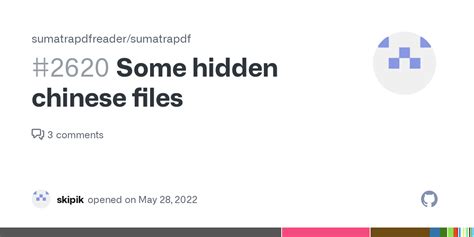 Some Hidden Chinese Files · Issue 2620 · Sumatrapdfreadersumatrapdf