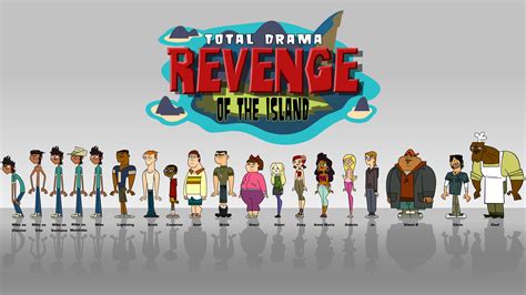 Total Drama Revenge Of The Island Total Drama Island Wallpaper