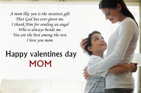 Valentines Day Quotes Mother To Son Happy Valentines Day Mom Mother