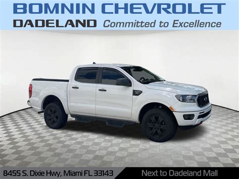 Used 2019 White Ford Ranger Xlt For Sale In Miami And Pinecrest
