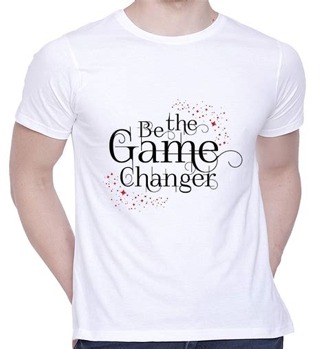 Buy Creativit Graphic Printed T Shirt For Unisex Be The Game Changer
