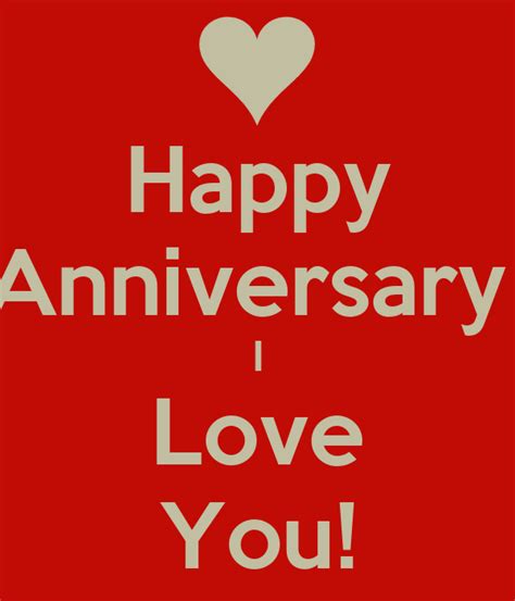 Happy Anniversary I Love You Keep Calm And Carry On Image Generator