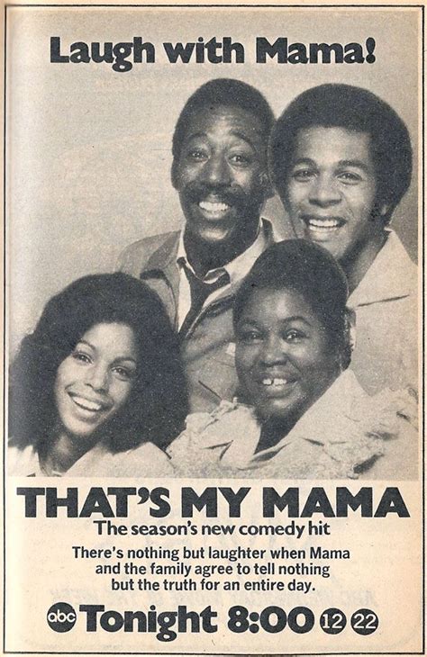 Thats My Mama 1974 75 Abc Starring Clifton Davis