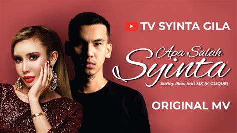 Safiey illias buka mulut untuk teruskan hasrat tukar warna mata di india!! APA SALAH SYINTA MV - SAFIEY ILLIAS feat MK K CLIQUE - YouTube