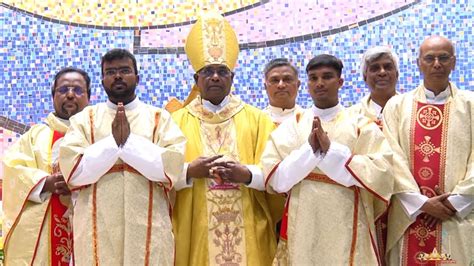 Diaconate Ordination Vellore Diocese 2023 Dn Louis And Dn Anish