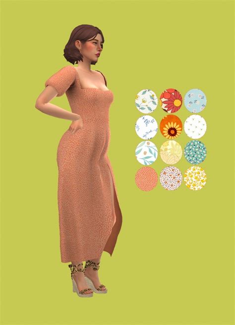 Christopher067′s Lucky Dress Recolor At Simminginchi Sims 4 Updates